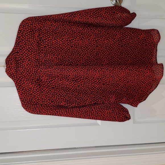 ❤❤❤ Valentine's Heart Romantic Blouse! NWOT Size Small ❤❤❤ - Picture 11 of 16